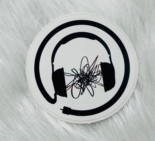 3" Trauma Uncensored Podcast Stickers