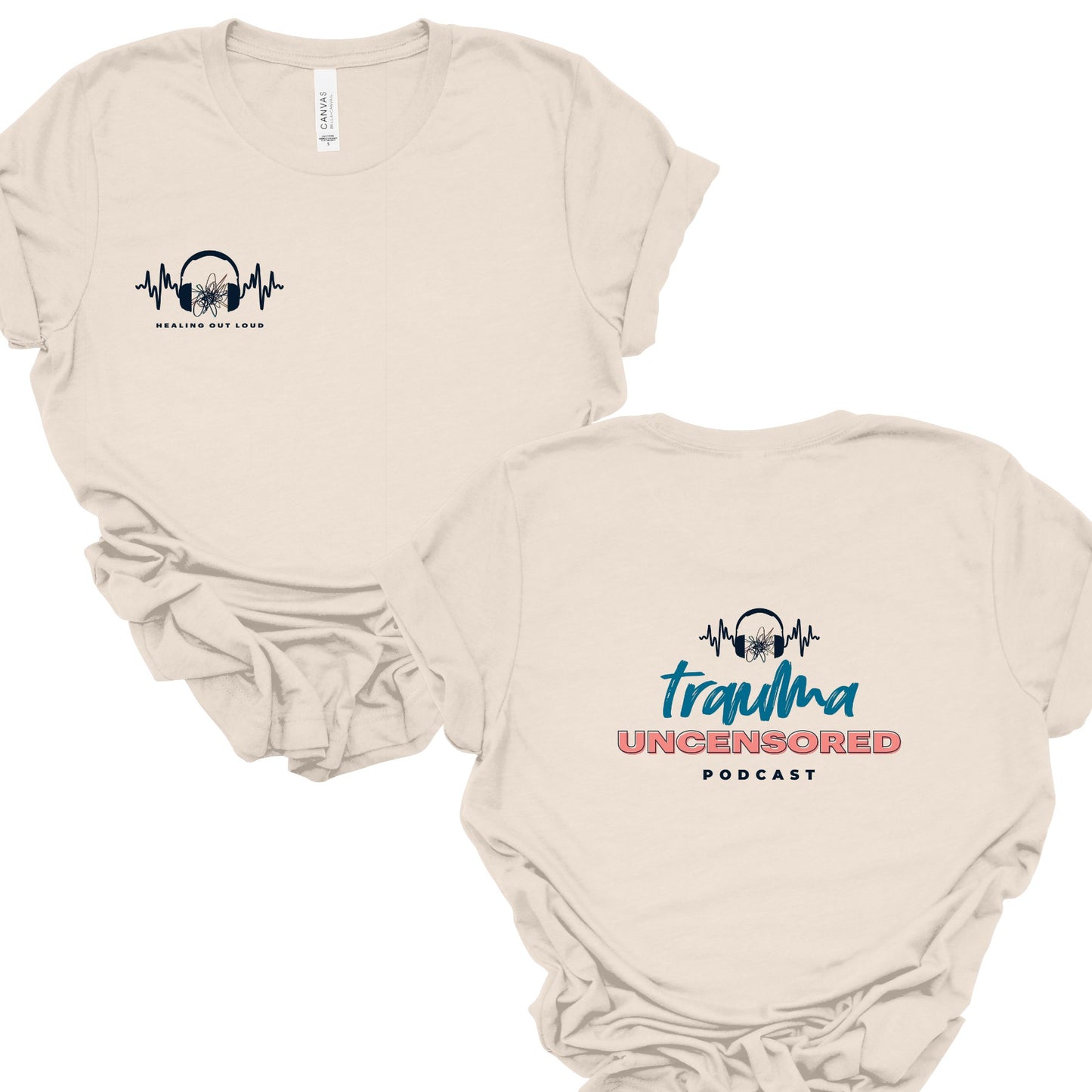 Unisex T-Shirt, Logo Back